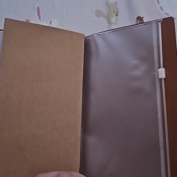 Terracotta Butterfly "R" Card, Money, And Note Book - Picture 5 of 6